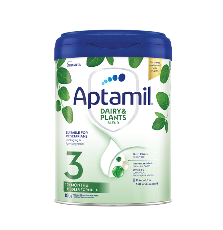 Aptamil Care Stage 1, Milk Based Powder Infant Formula, Also for C-Section  Born Babies, with DHA & ARA, Omega 3 & 6, Prebiotics, Contains No Palm Oil