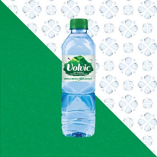 Volvic - Recycled bottle