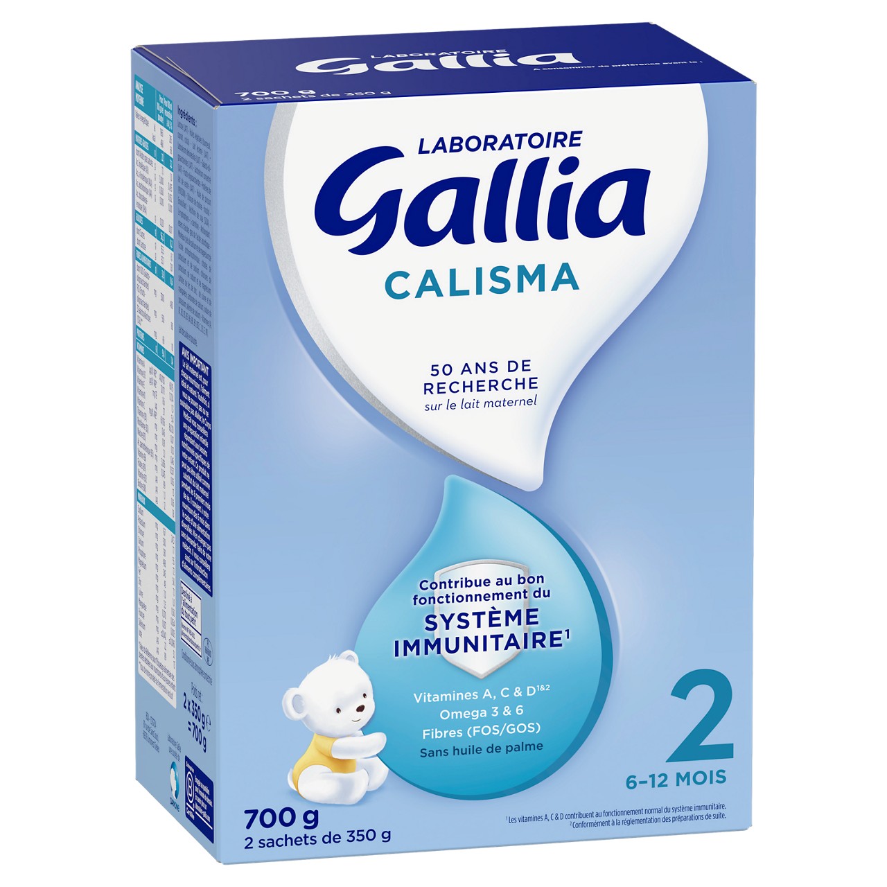 Gallia CALISMA 2eme âge - 700 g