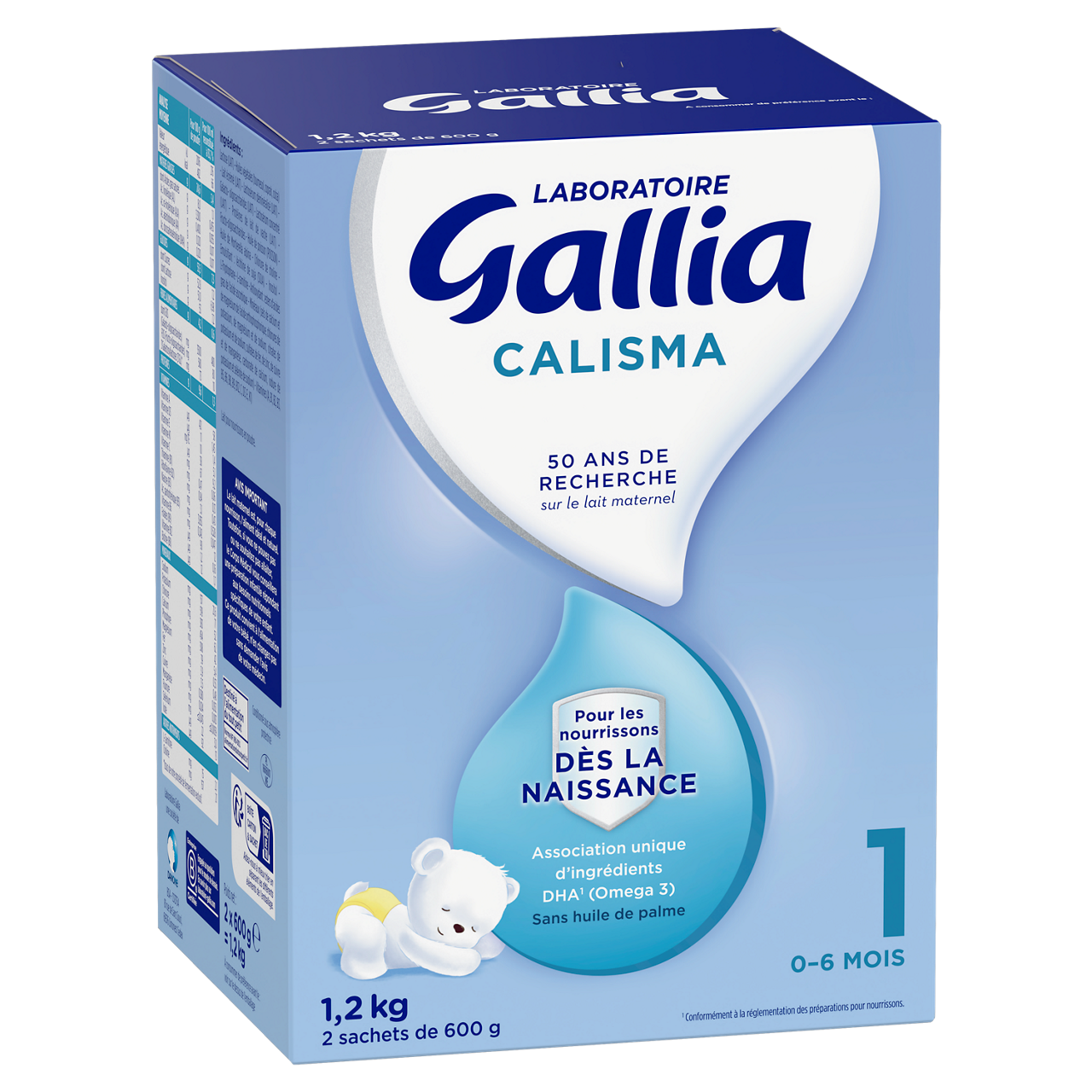 Laboratoire Gallia-Calisma-Unflavoured-0-6m-1,2 kg
