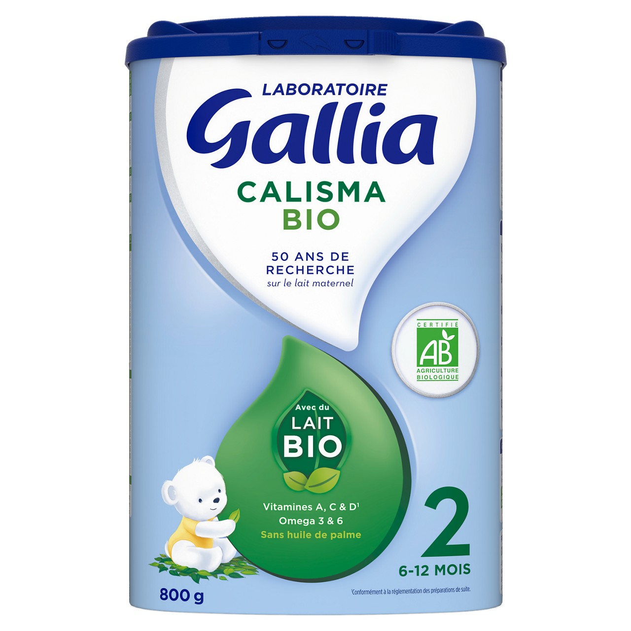 Gallia CALISMA BIO 2eme âge - 800 g