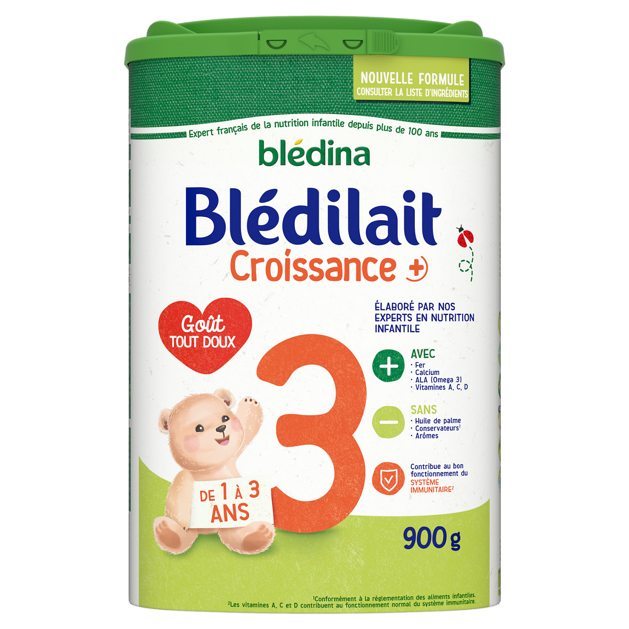Blédina-Blédilait Croissance-Unflavoured-1y-3y-900 g