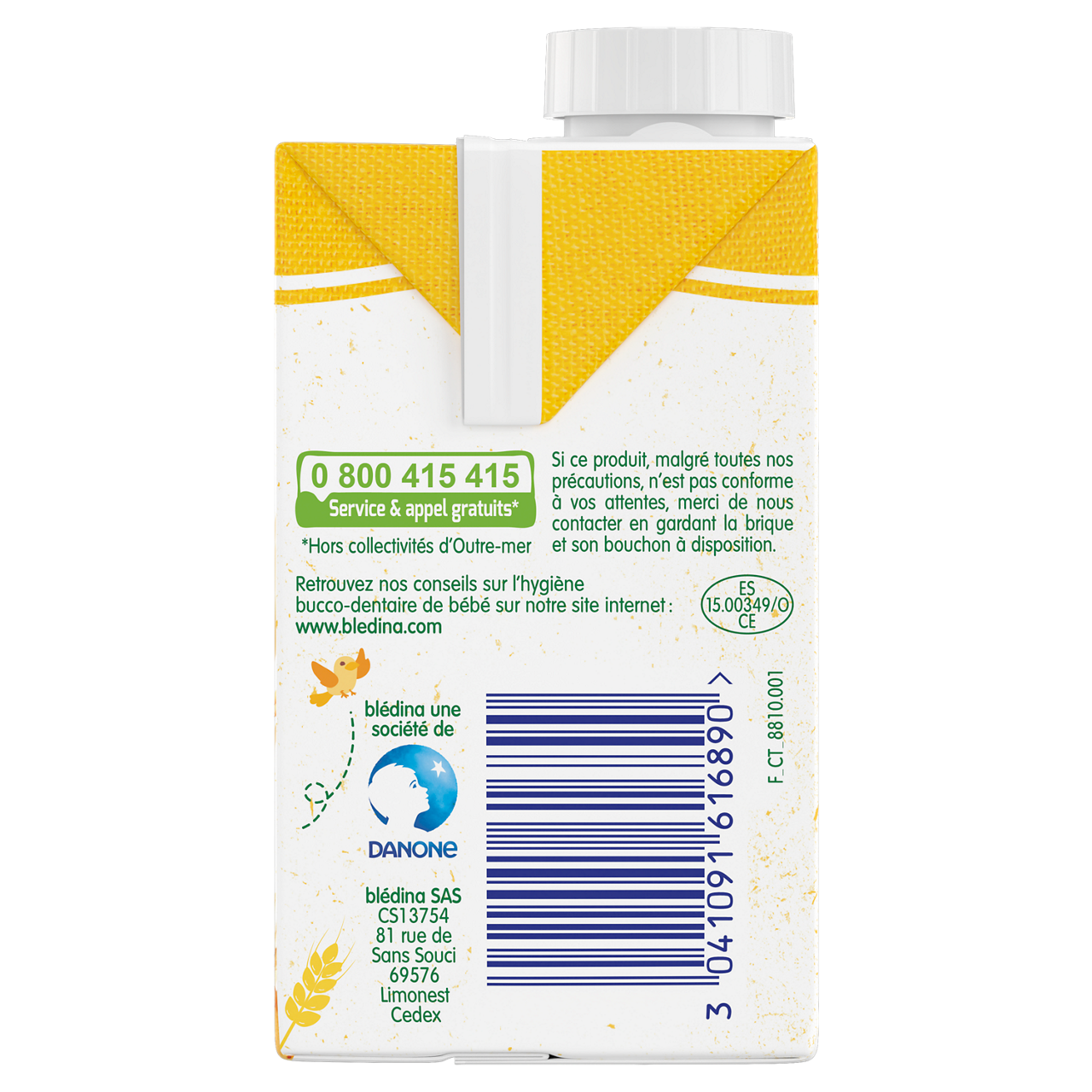 Blédina - Blédidej - Vanilla - 12m+ - 500 ml, Blédina - Blédidej - Vanilla - 12m+ - 500 ml