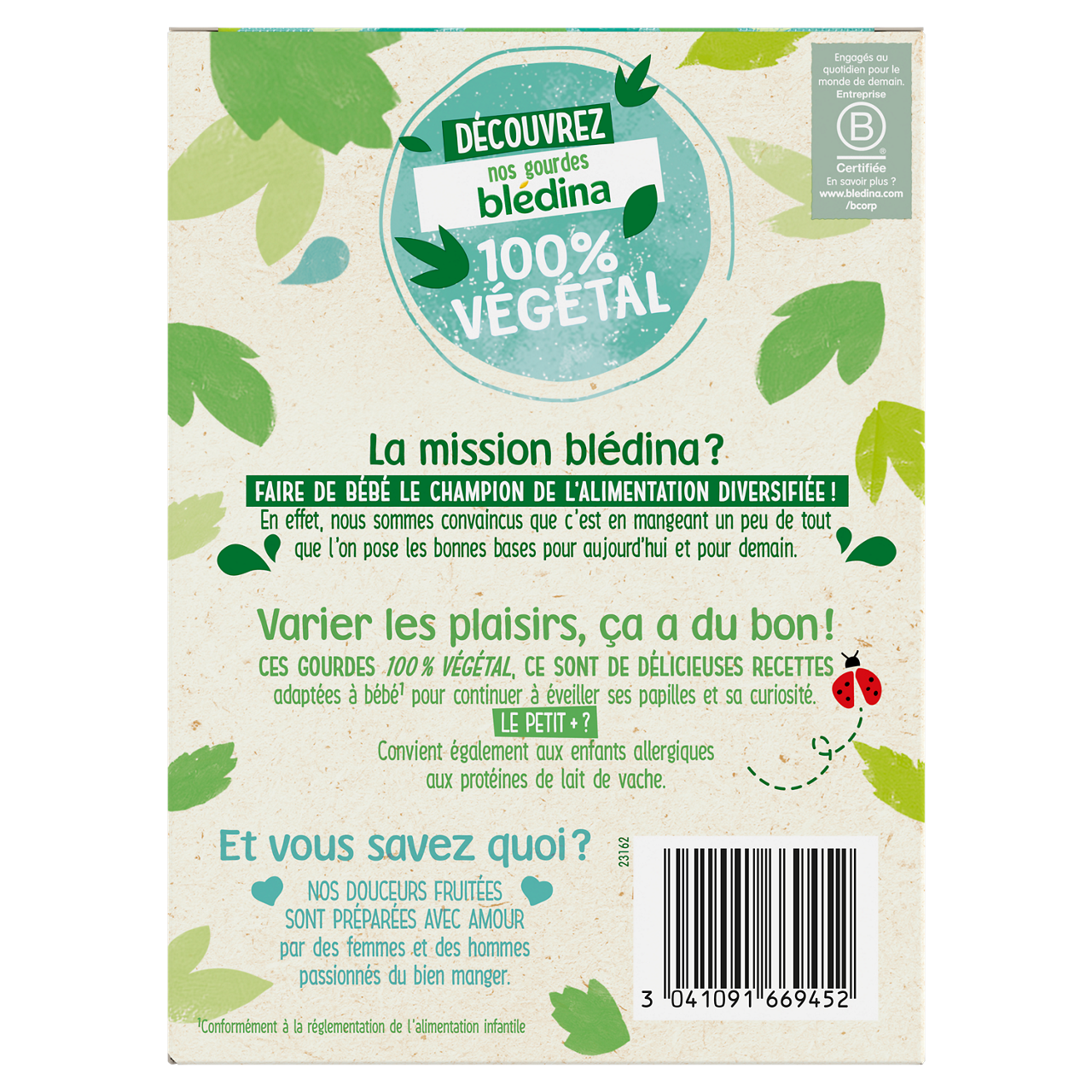 Blédina-Bledina-Mix Berries Coconut-6m+-360 g