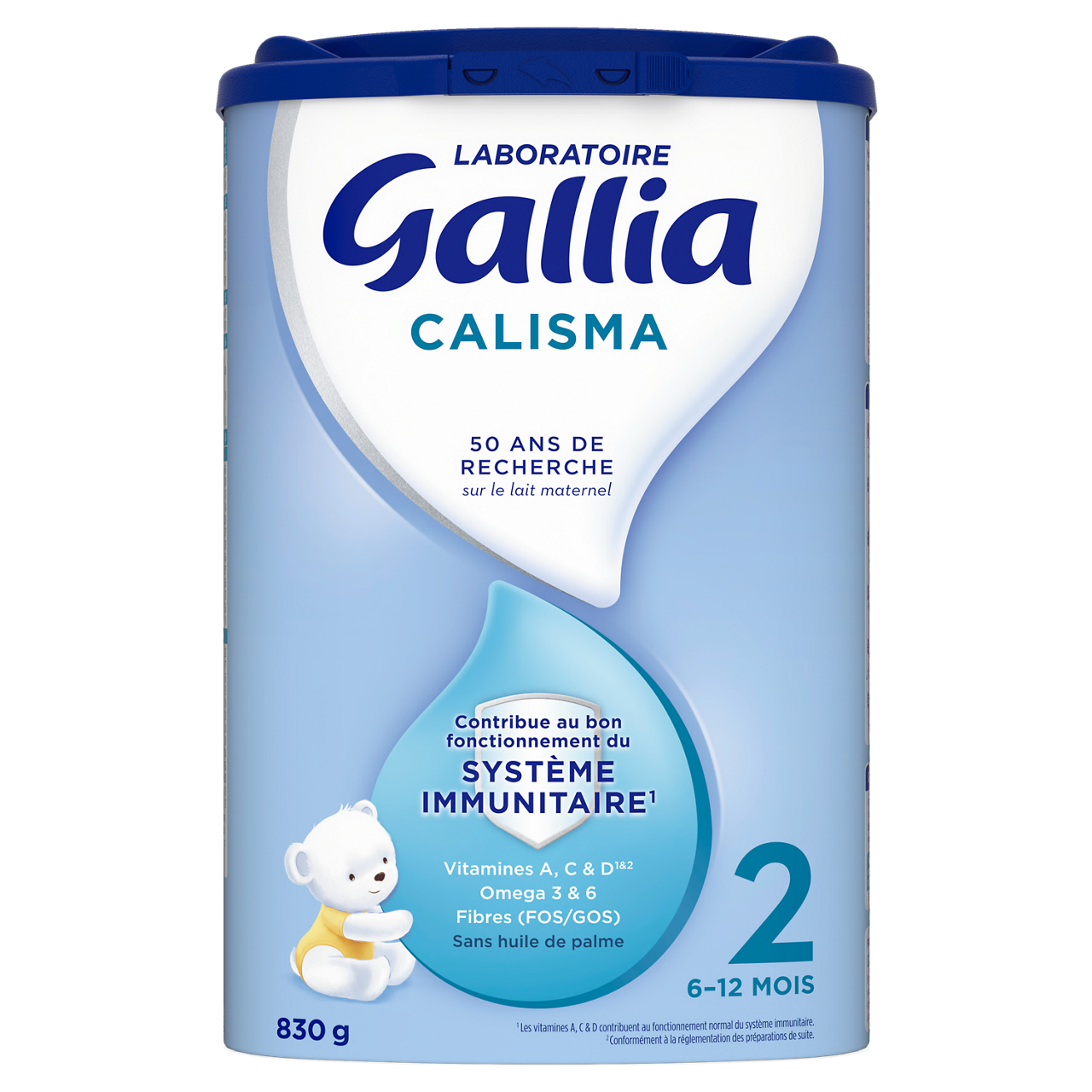 Laboratoire Gallia-Calisma-Unflavoured-6-12m-830 g