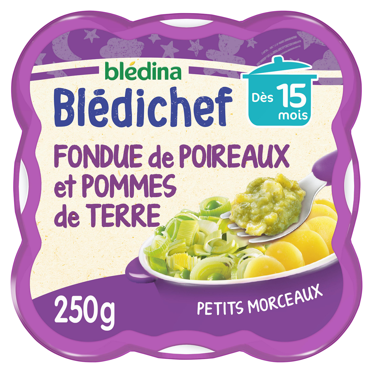 Blédina - Blédichef - Leek Potato - 250 g - 15m+