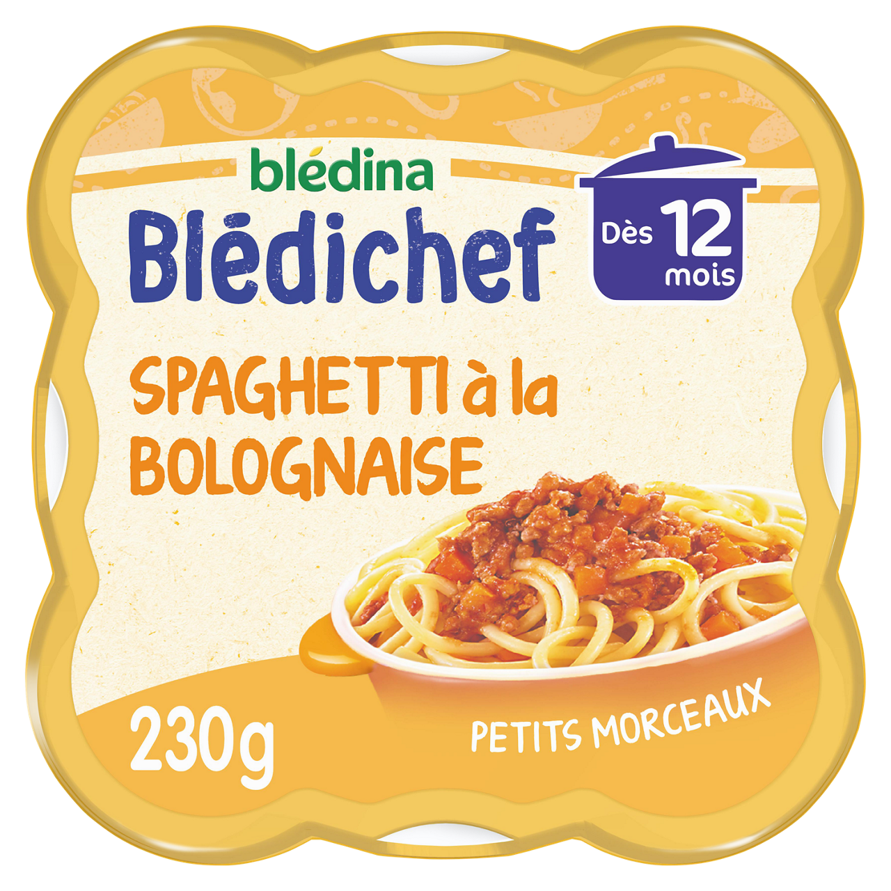 Blédina - Blédichef - Spaghetti Bolognese - 230 g - 12m+
