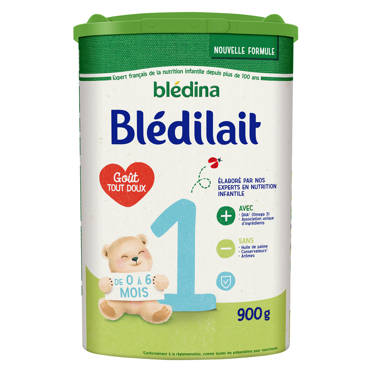 Blédina - Blédilait - Milk - 900 g - 0-6m