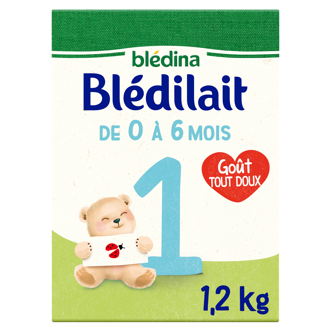 Blédina - Blédilait - Milk - 1,2 kg - 0-6m