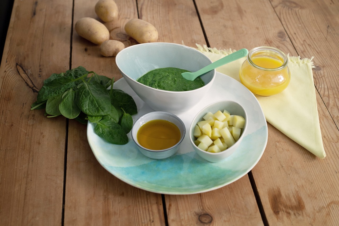 Babybrei selbst kochen: Popeye lässt grüßen | Milupa