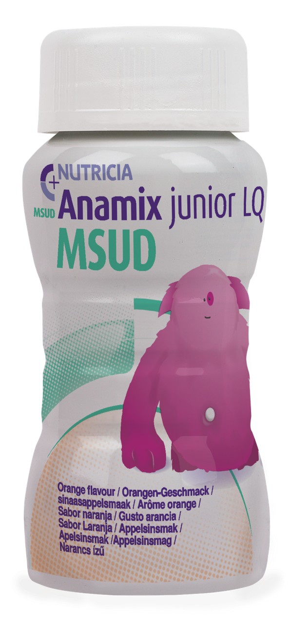 Nutricia Anamix junior LQ MSUD Orange packshot