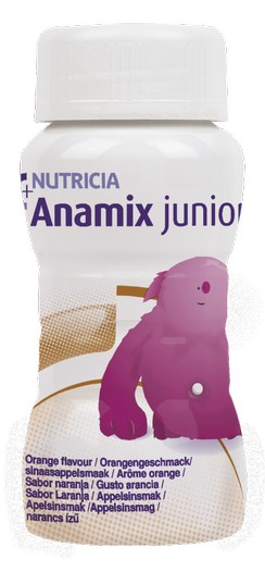 HCU Anamix Junior Orange 125ml Bottle