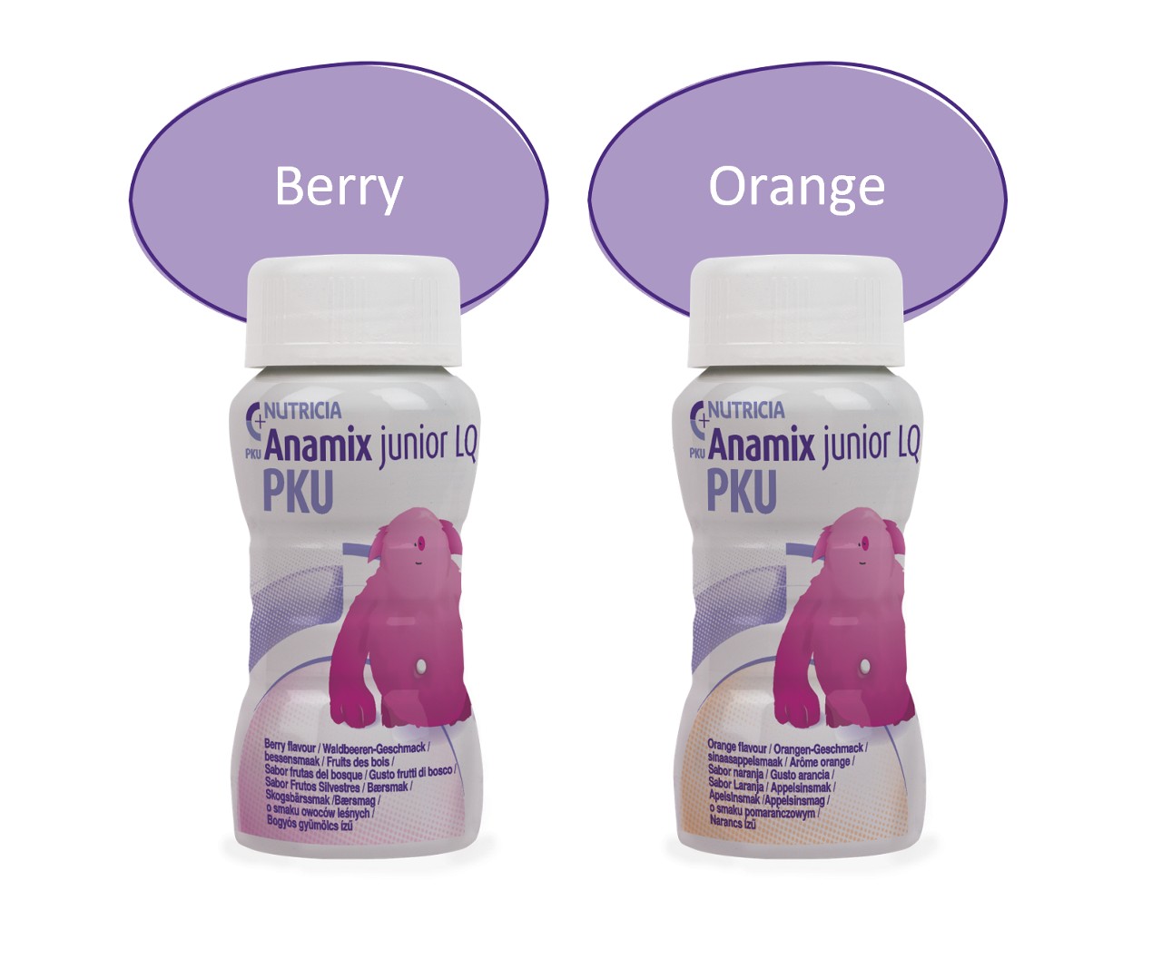 Anamix Junior LQ  berry and orange flavours