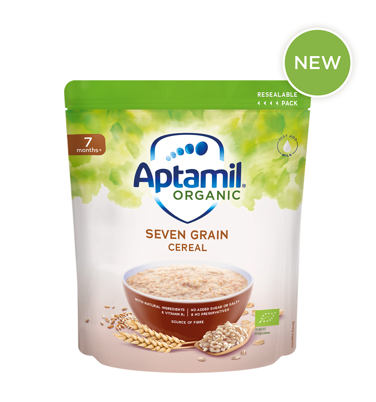 Aptamil<sup>®</sup> Organic Seven Grain Cereal 180g