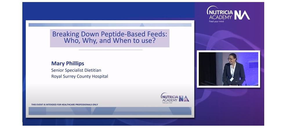 breaking down peptide-based feeds