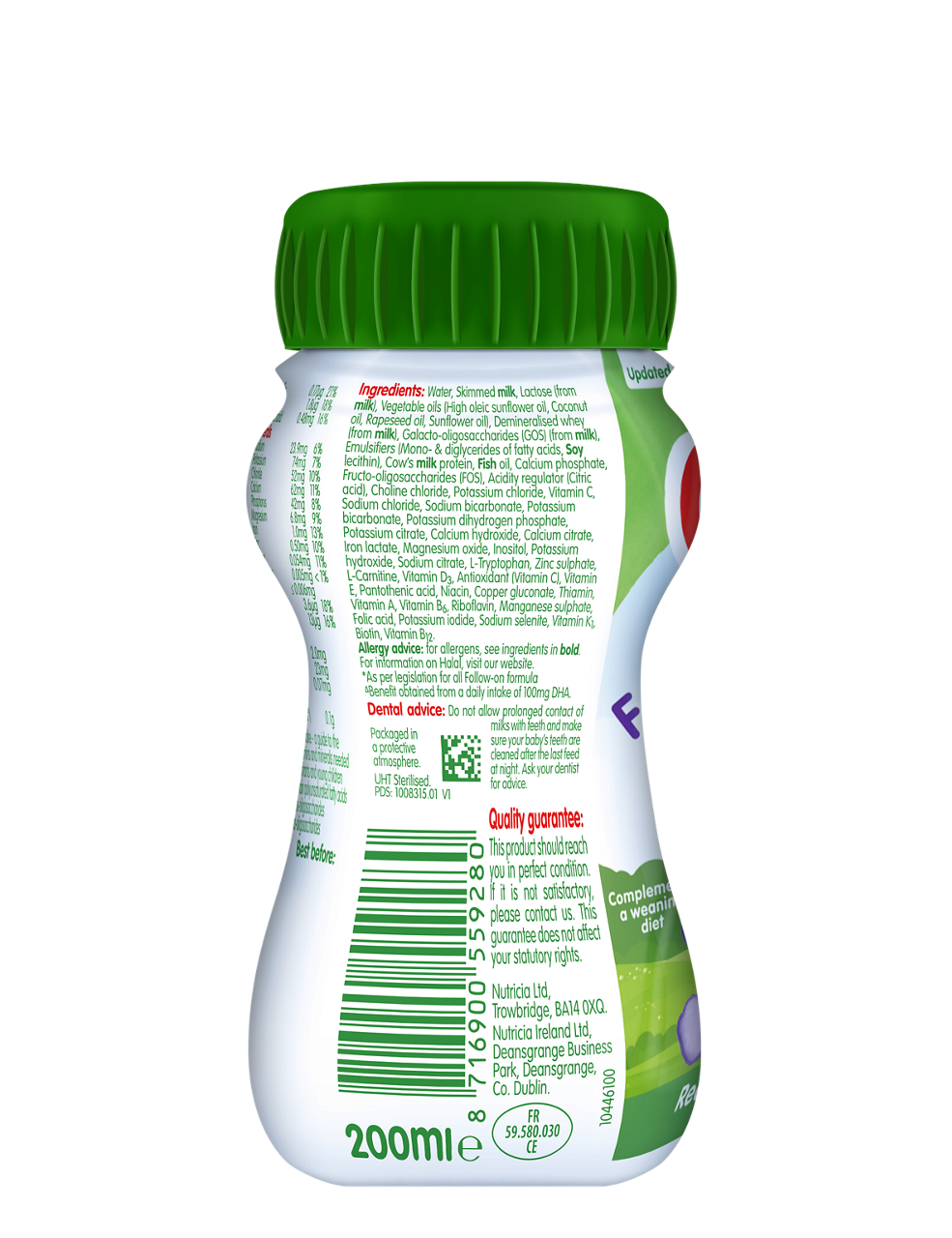 Cow &amp; Gate Stage 2 Follow-on Milk Ready to Use 200ml