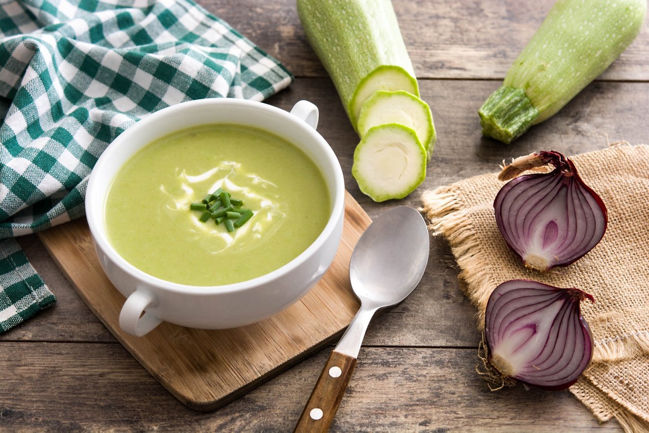 Recette Crème de courgettes