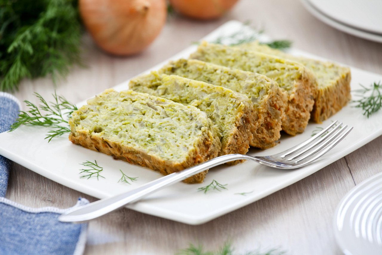 Flan de courgettes