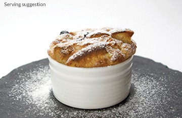 Fortisip compact bread butter pudding