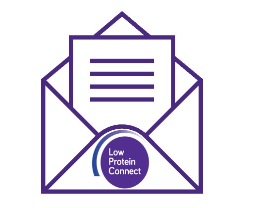 Low protein Connect email newsletter logo