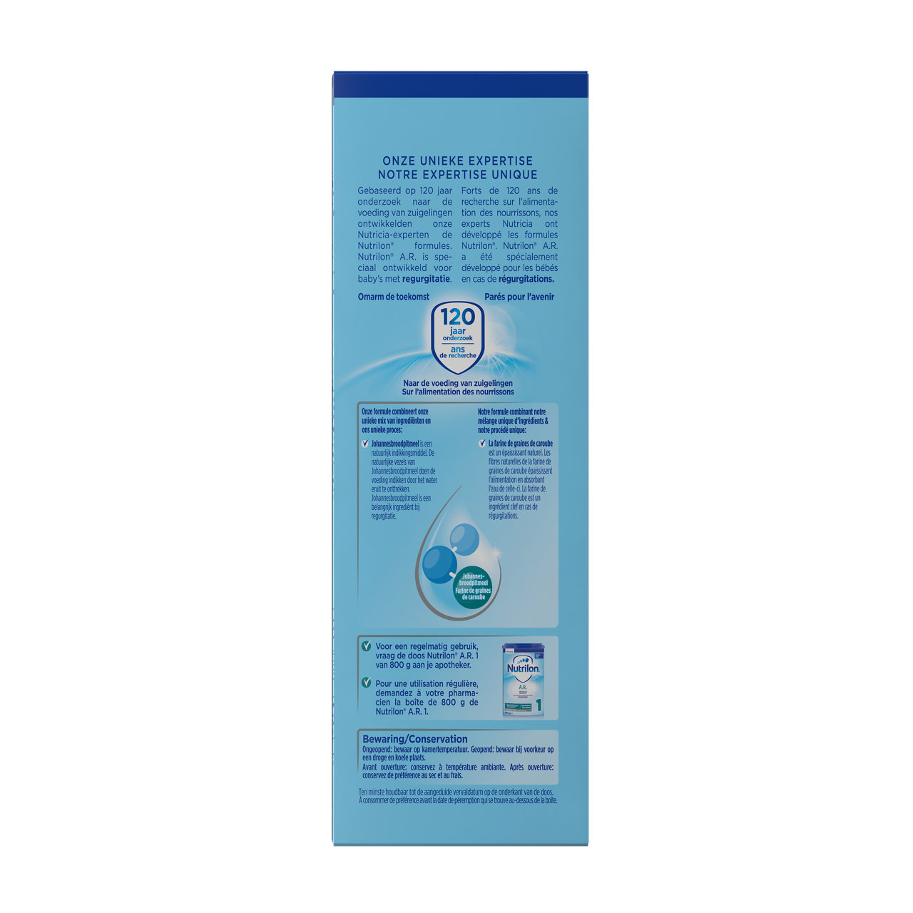 Nutrilon® A.R. 1, pour les besoins nutritionnels en cas de régurgitations