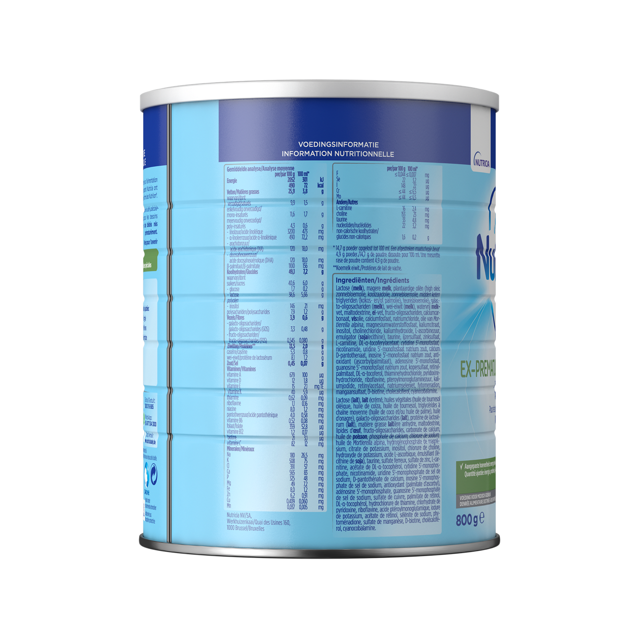 Nutrilon® Ex-Prématuré, pour les besoins nutritionnels des prématurés.