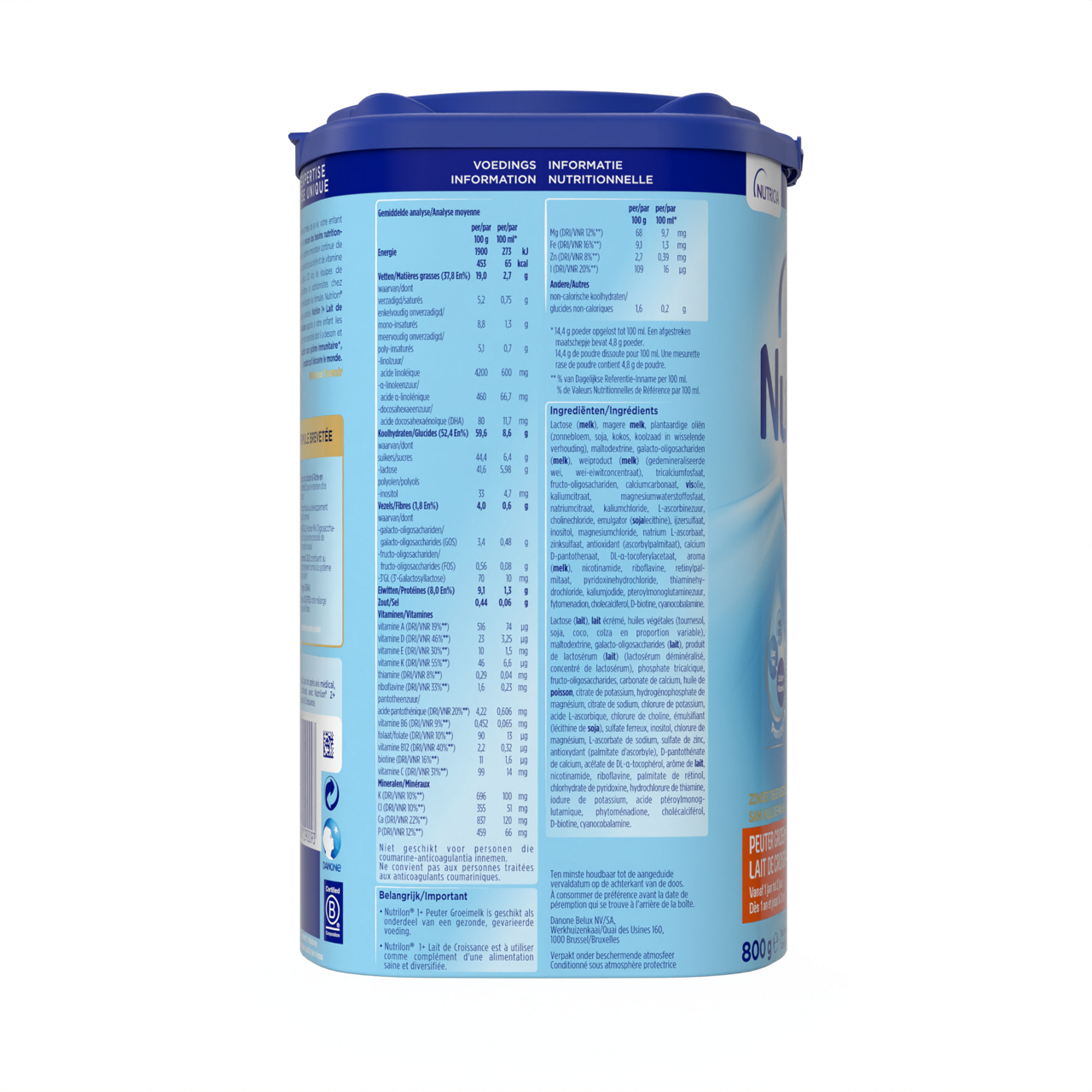 Nutrilon lait de croissance 1+