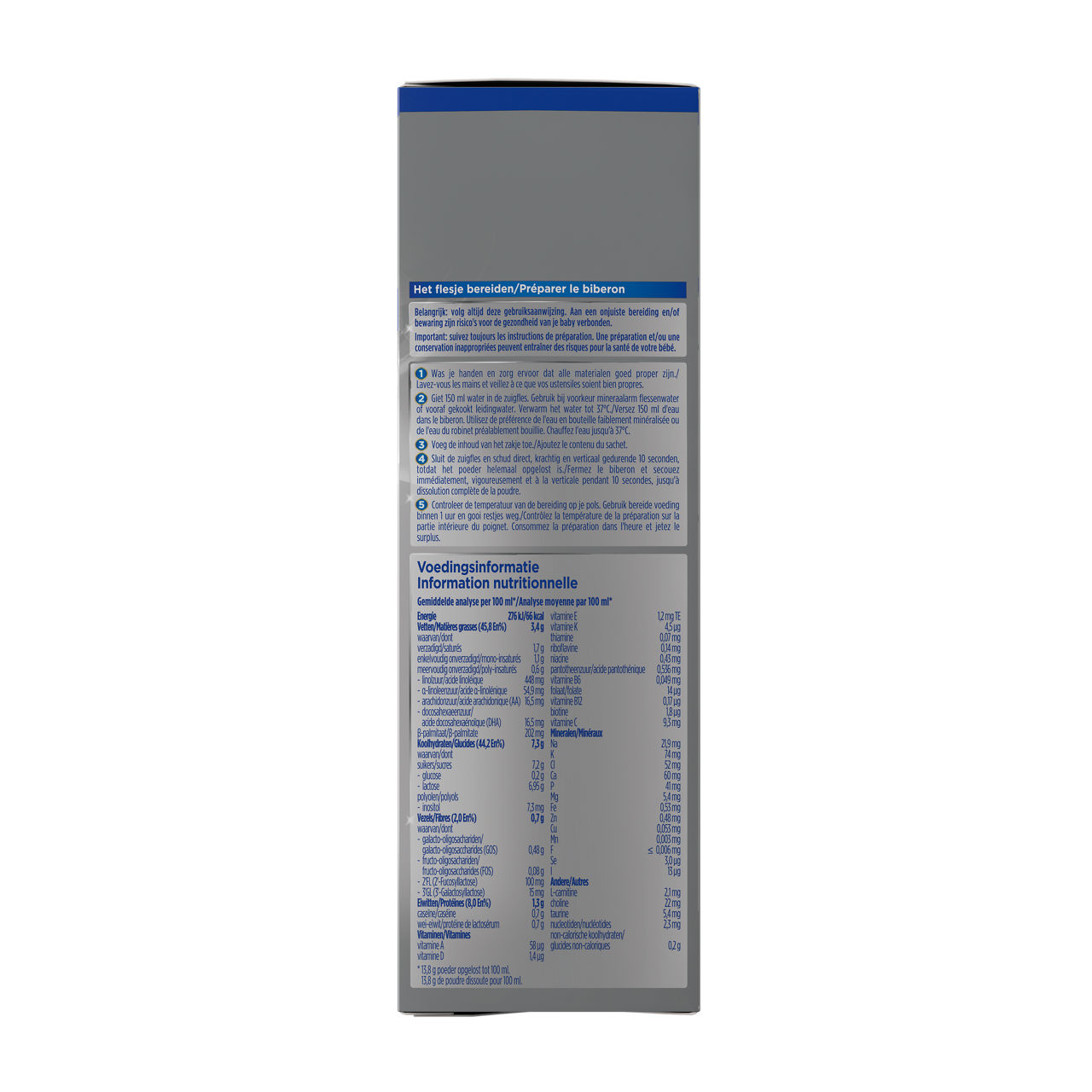 Nutrilon® Profutura 1 est un lait pour nourrissons qui convient dès la naissance, si l'allaitement n'est pas possible ou en complément du lait maternel.