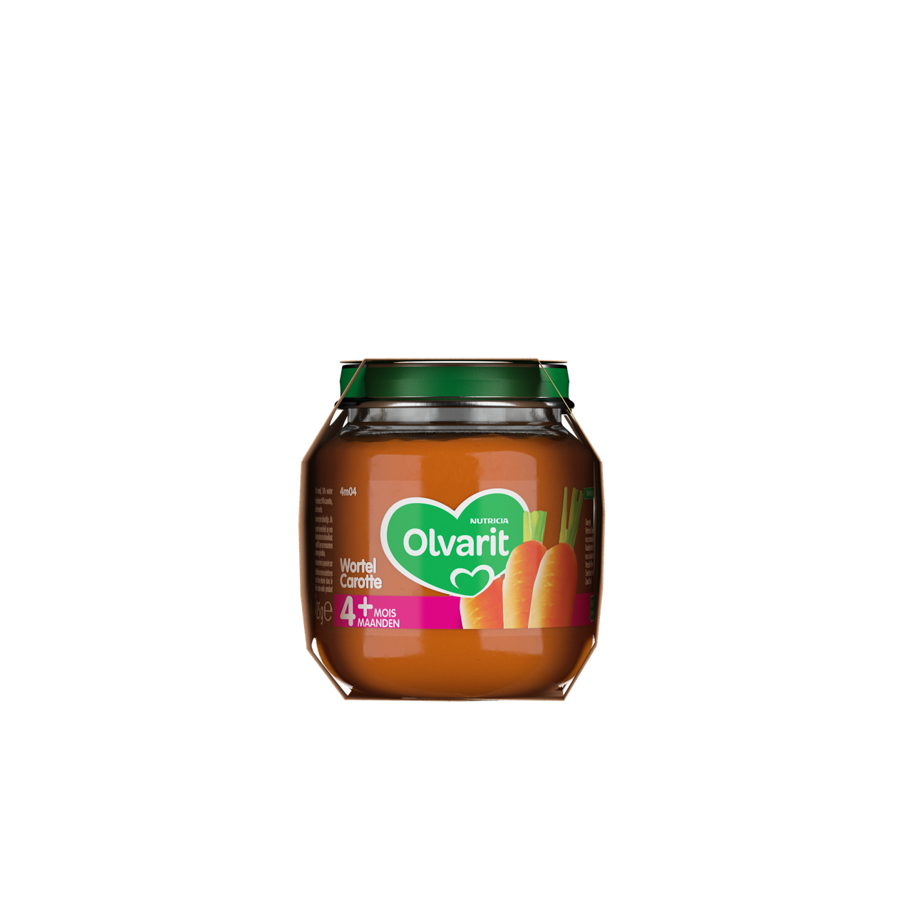 Ma Première Cuillère Carotte (125 g). Consultez notre site web Olvarit.be pour plus d'info sur alimentation pour bébé et les produits Olvarit.