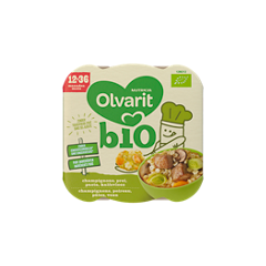 Olvarit Champignons Poireau Pâtes Veau