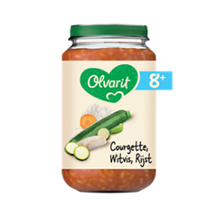 Olvarit Courgette Witvis Rijst
