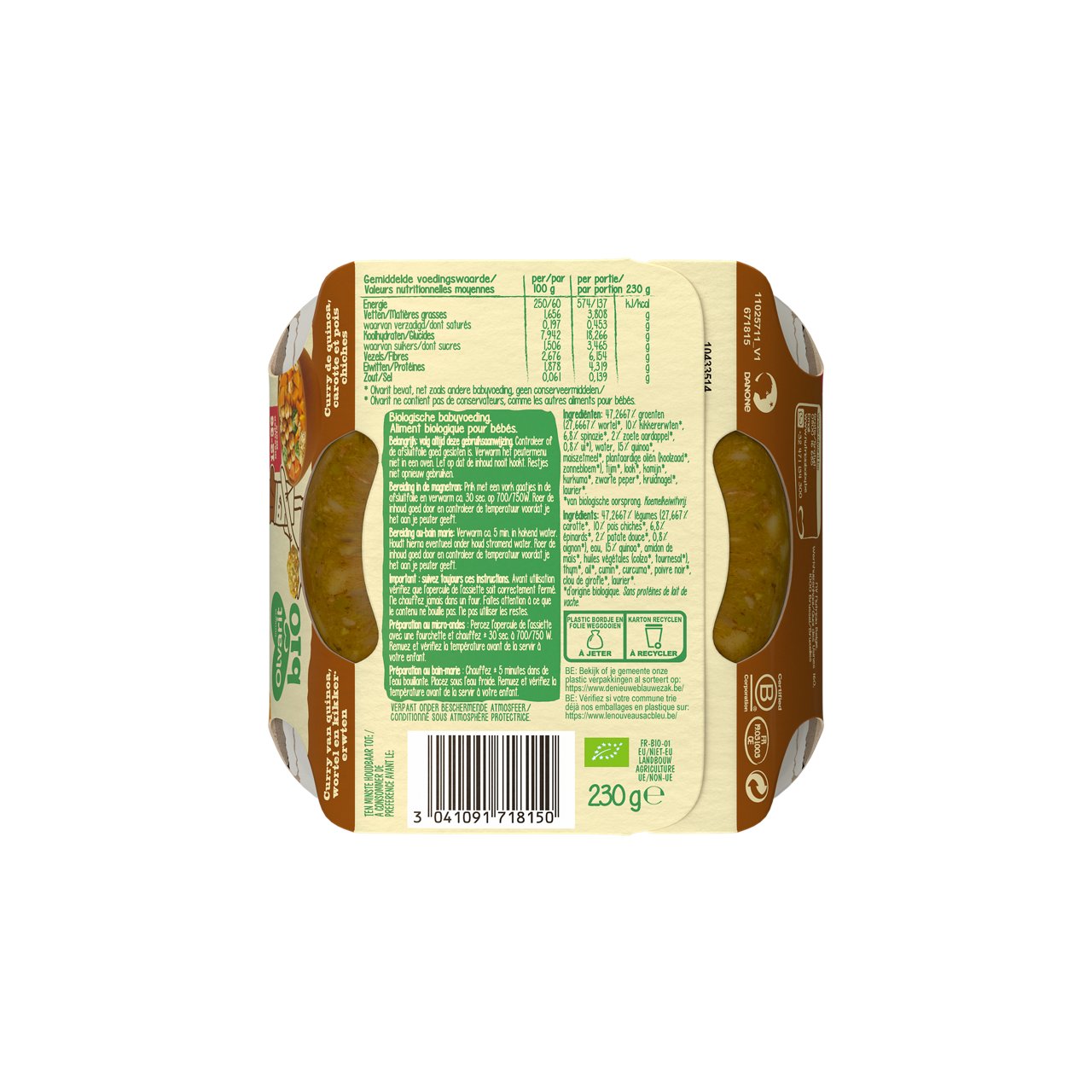 PACKSHOT 12M213 Curry quinoa en kikkererwten 230g BACK