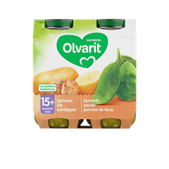 Olvarit Epinards poulet pomme de terre