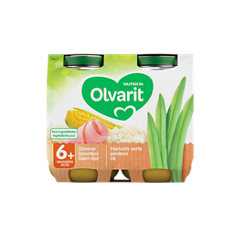 Olvarit Groene boontjes Ham Rijst