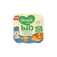 Olvarit Plat de panais et lentilles corail au saumon