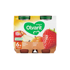 Olvarit Pomme fraise poire