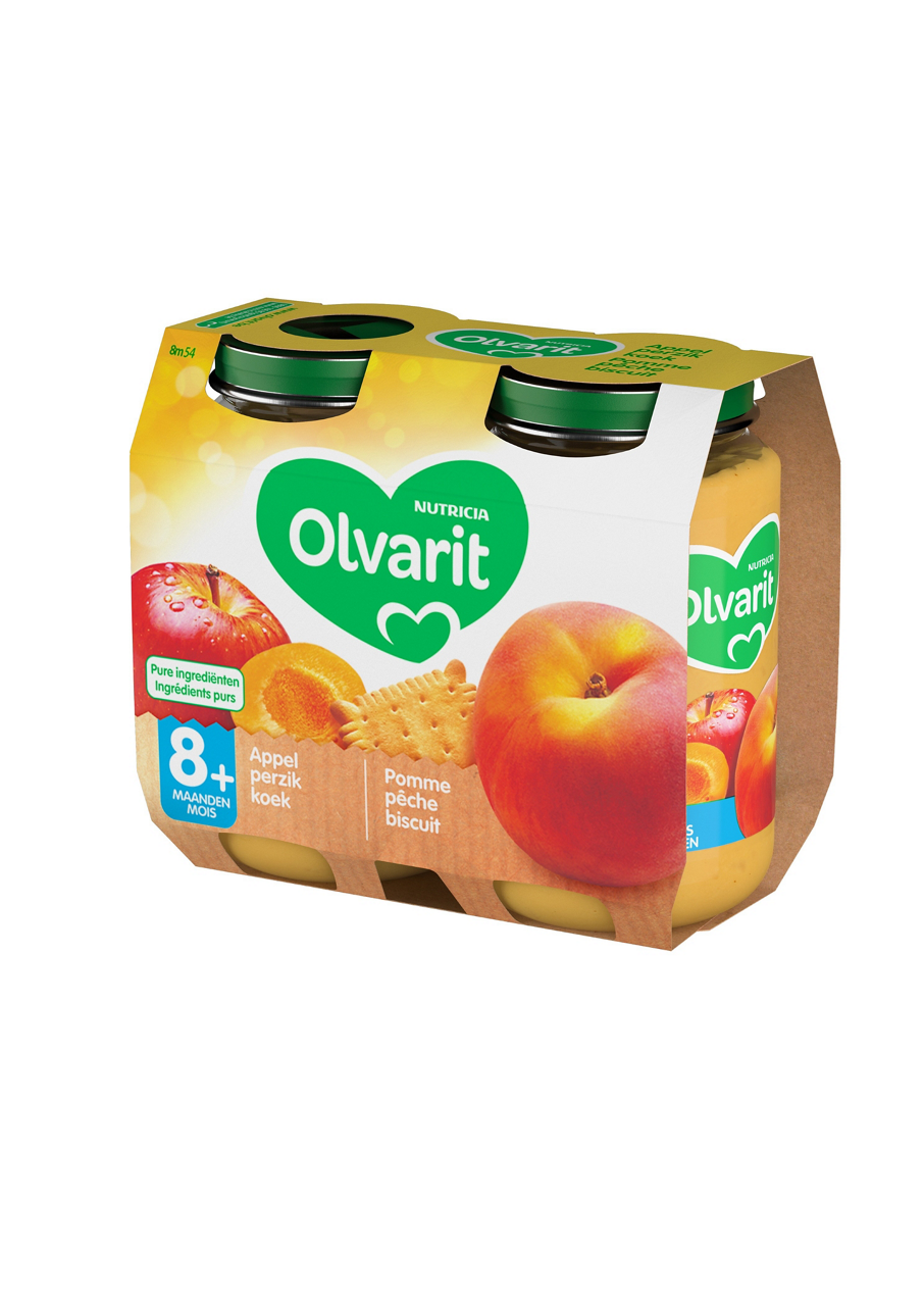 Olvarit Pomme p??che biscuit