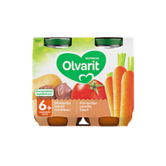 Olvarit Pot-au-feu carotte bœuf