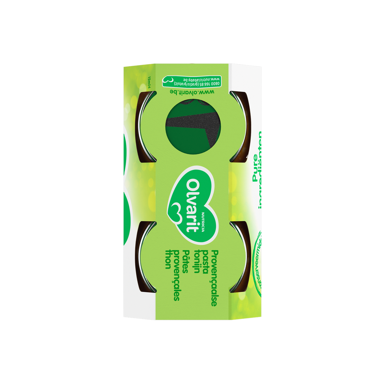 Consultez notre site web Olvarit.be pour plus d'info sur alimentation pour bébé et les produits Olvarit.