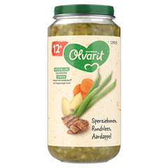 Olvarit Sperziebonen Rundvlees Aardappel