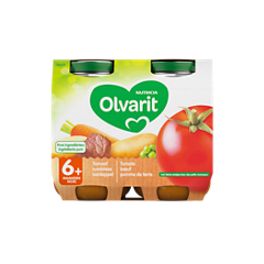 Olvarit Tomate, bœuf, pomme de terre