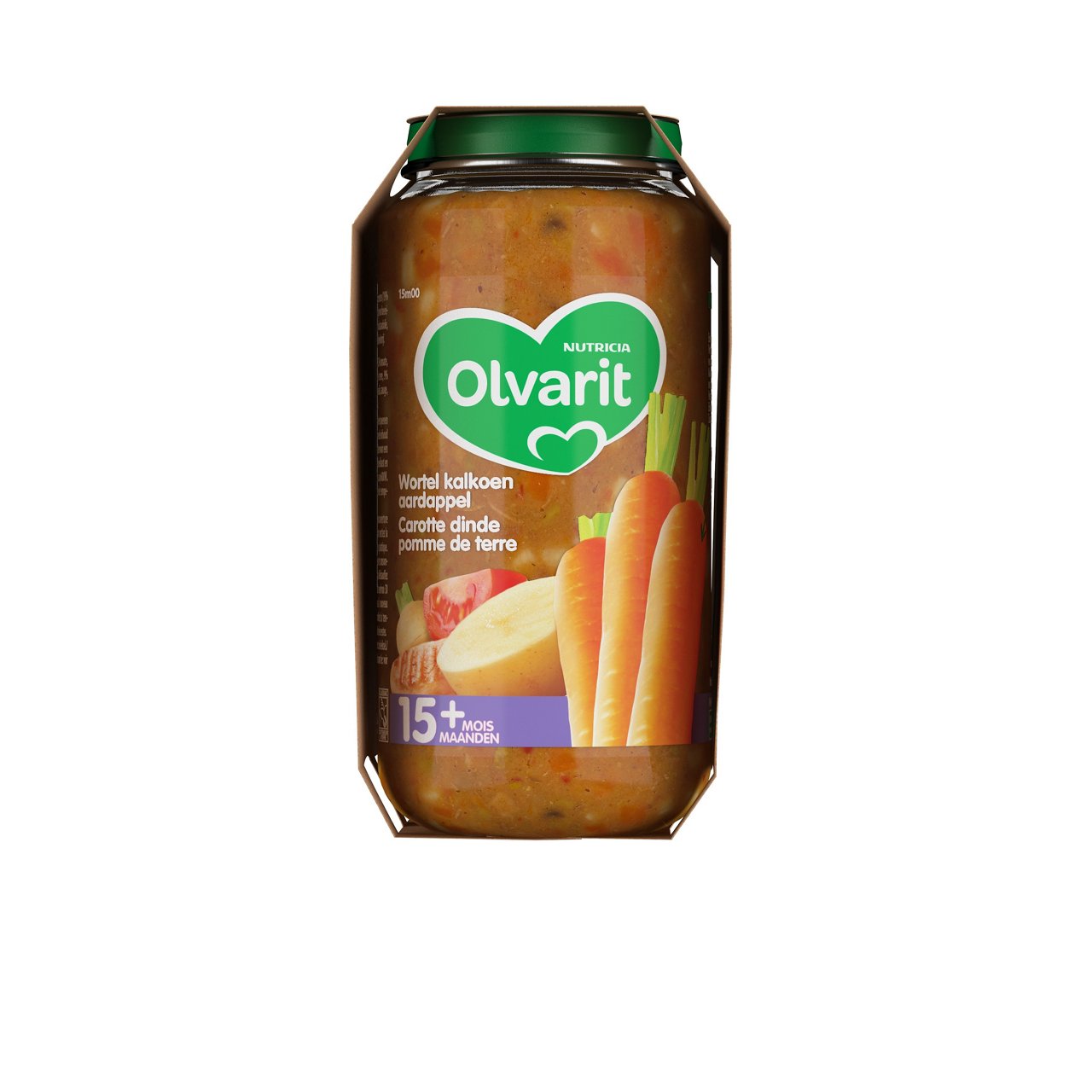 Olvarit Wortel kalkoen aardappel