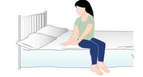 Postnatal exercise getting out of bed