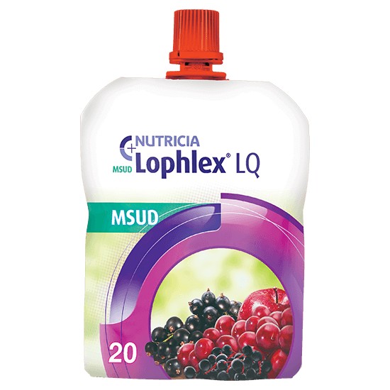MSUD Lophlex LQ20 Juicy Berries 125ml Pouch