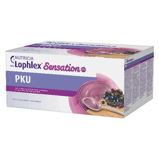 PKU Lophlex Sensation Berries 109g Sachet