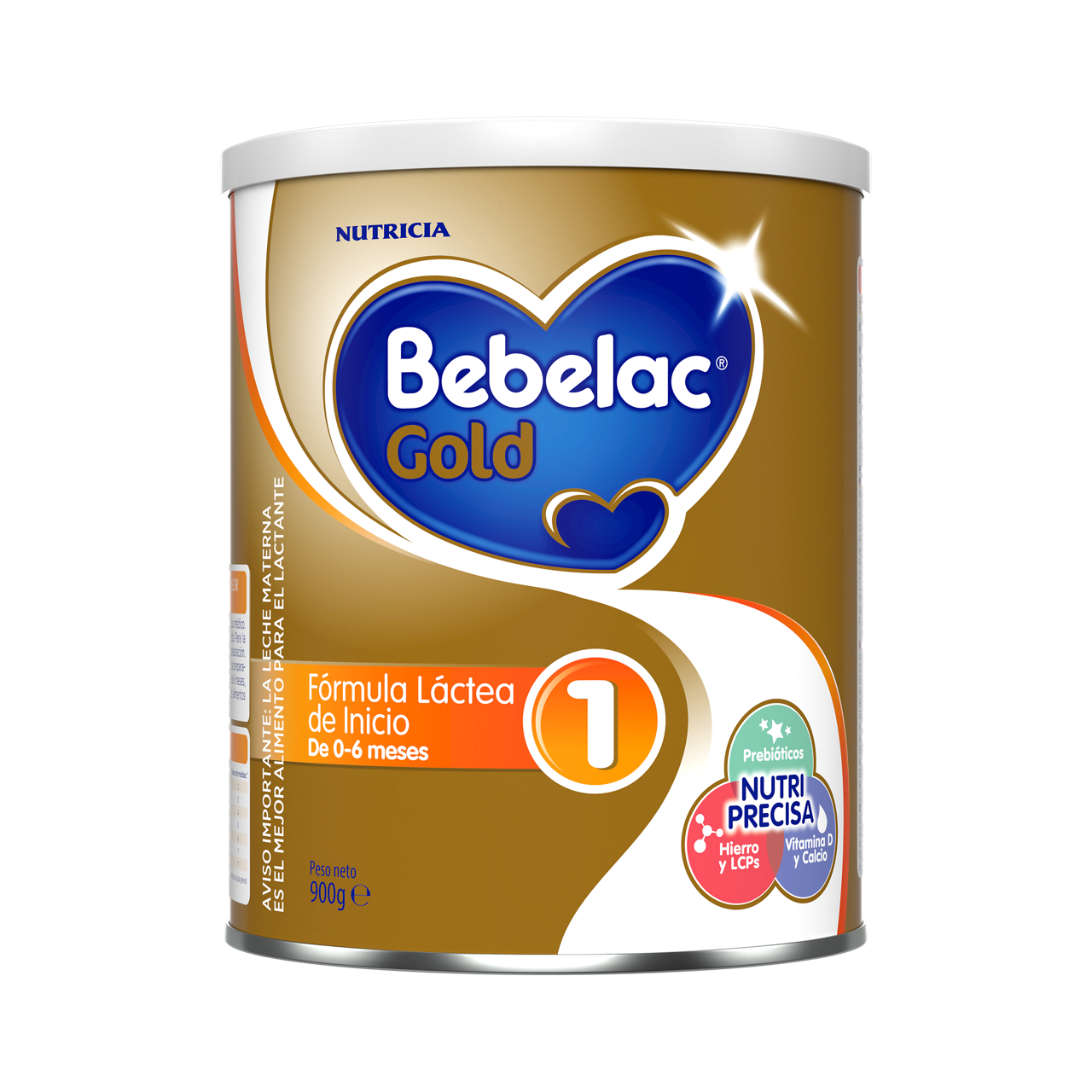 Bebelac Gold 1 Bebelac 1 fórmula láctea de inicio polvo para bebés 0 a 6 meses lata 900g - Bebeclub Ecuador