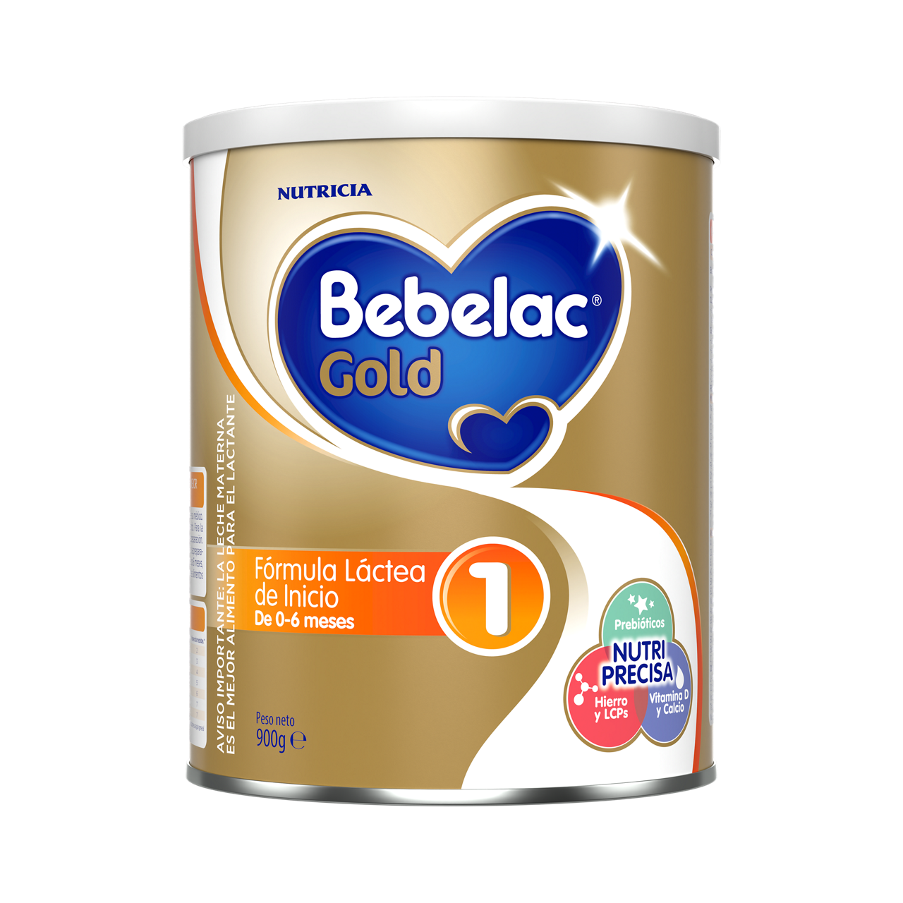 Bebelac Gold 1 Bebelac 1 fórmula láctea de inicio polvo para bebés 0 a 6 meses lata 900g - Bebeclub Ecuador