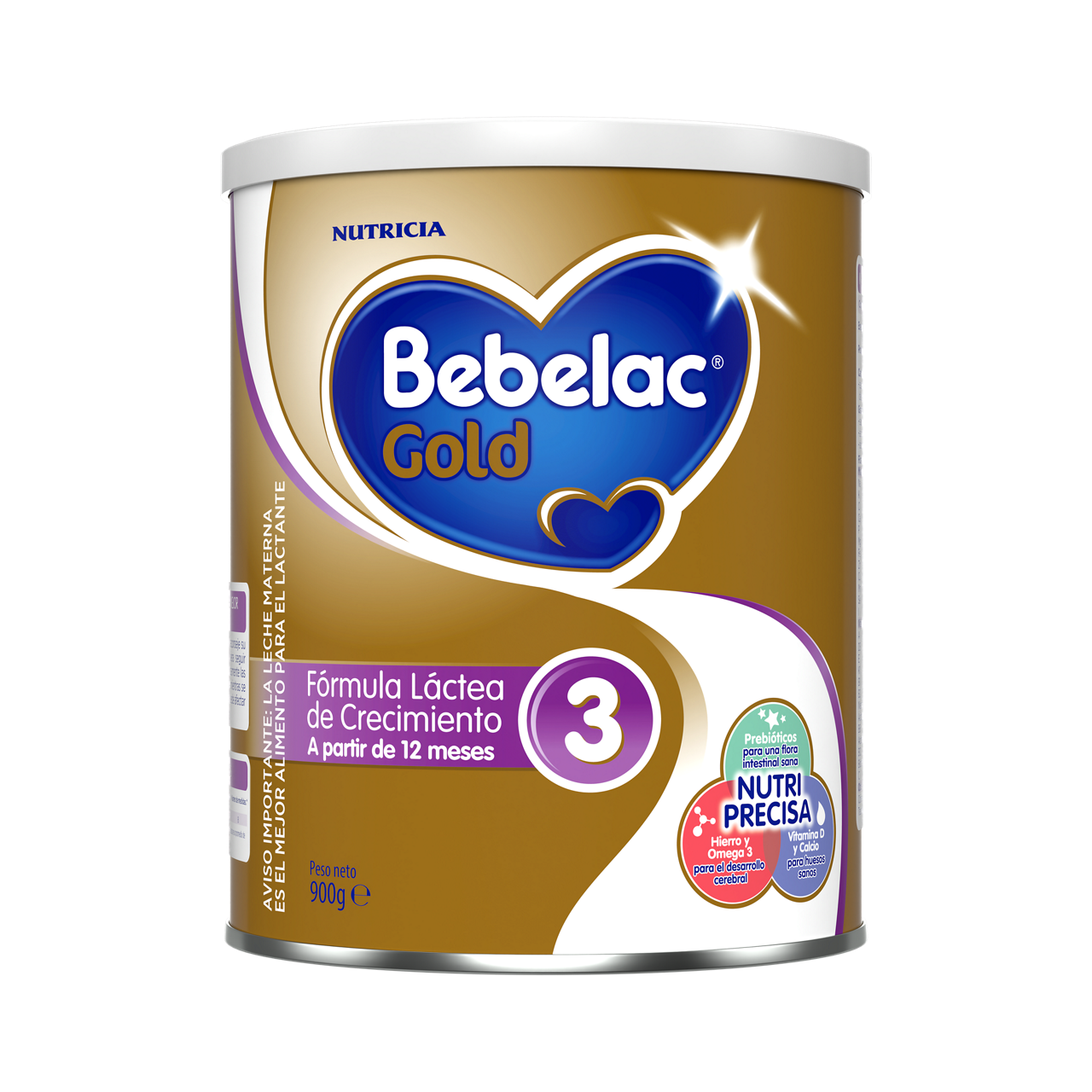 Bebelac Gold 2 Bebelac 2 fórmula láctea de seguimiento polvo para bebés 6 a 12 meses lata 900g  - Bebeclub Ecuador