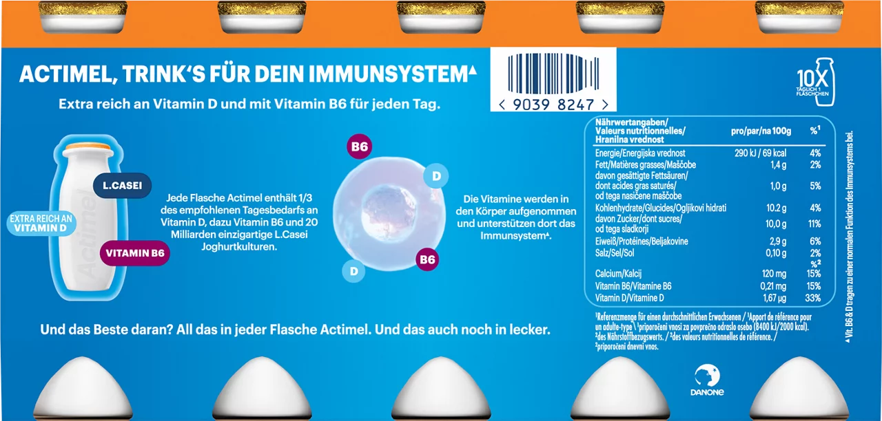 ACTIMEL Familien Pack Multifrucht