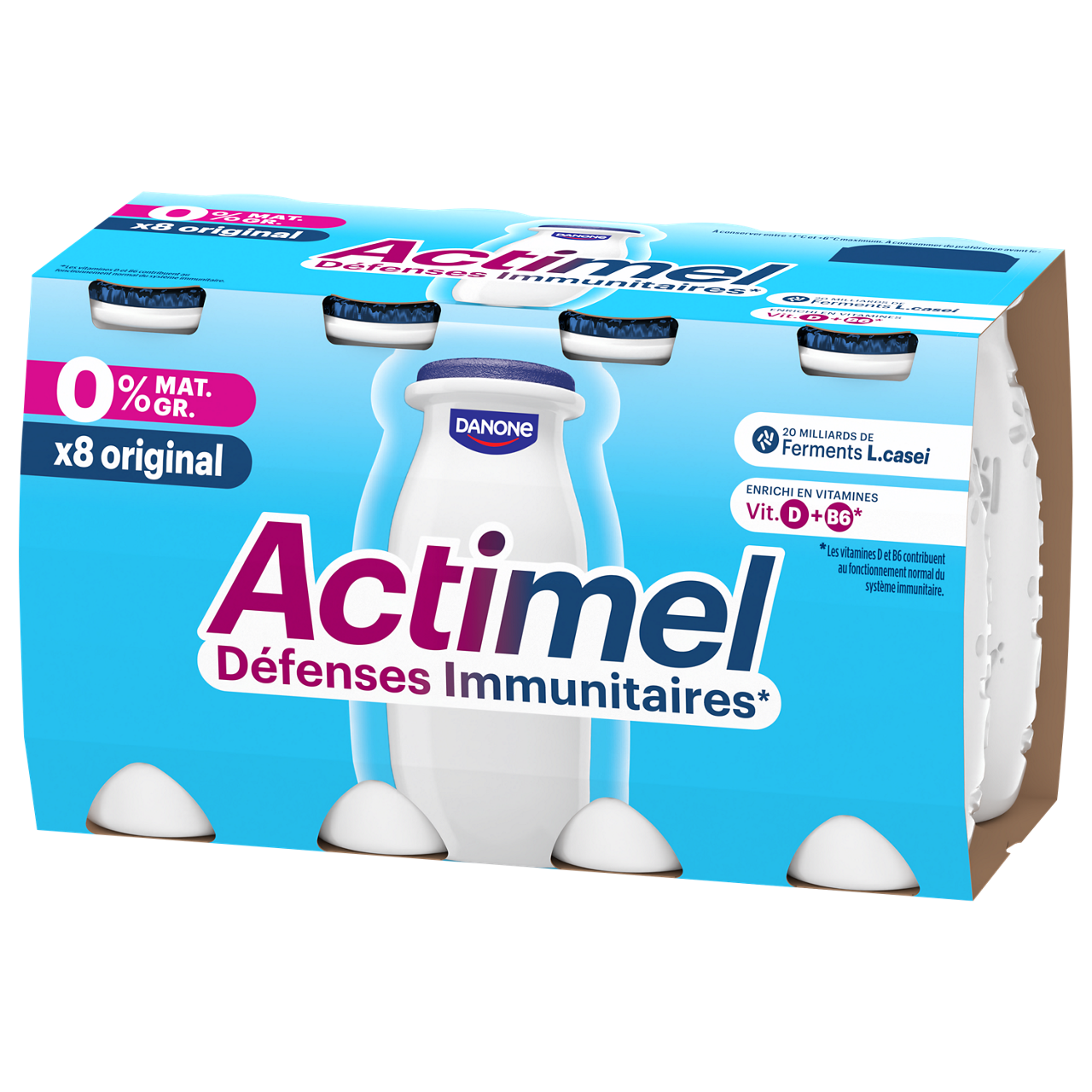 actimel original 0% matières grasse